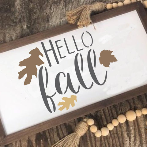 Fall Stencils