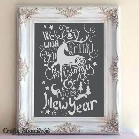 New Years Stencils