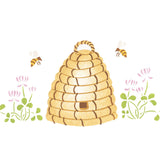 Beehive Wall Stencil Border