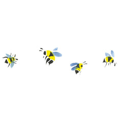 Bees Wall Stencil Border