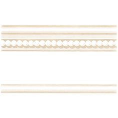 Beaded Molding Wall Stencil