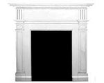 Fireplace Mantel Wall Stencil