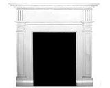 Fireplace Mantel Wall Stencil