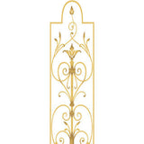 Wrought Iron Panel Wall Stencil