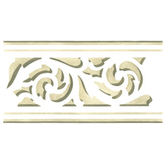 Small Trellis Molding Wall Stencil