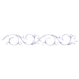 Classic Swirl Wall Stencil Border