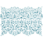 Art Nouveau Wall Stencil Border