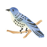 Bluebird Wall Stencil