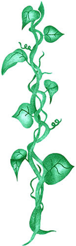 Beanstalk Wall Stencil 