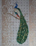 Peacock Wall Stencil by Jeff Raum