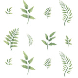 Eight Ferns Wall Stencil