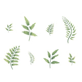 Eight Ferns Wall Stencil