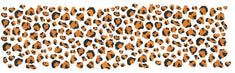 Leopard Spot Wall Stencil Border