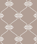 Chinese Lattice Allover Wall Stencil