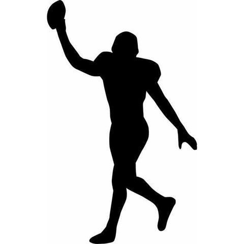 Football Player Wall Stencil 1