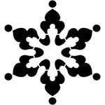 Stellar Snowflake Craft Stencil