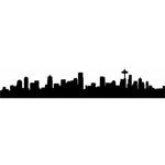 City Skyline Wall Stencils