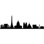 Paris City Skyline Wall Stencils