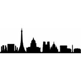 Paris City Skyline Wall Stencils