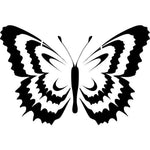 Gold-Rim Butterfly Stencil