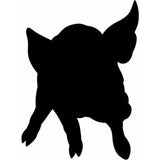 Pig Wall Stencils baby