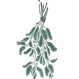 Hanging Sage Herbs Wall Stencil by DeeSigns