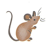 Little Mouse Wall Stencil by DeeSigns