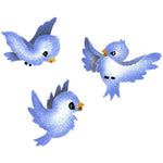 Tweety Birds Wall Stencil