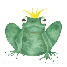 Frog Prince Wall Stencil