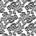 Scroll Damask Stencil (10 mil plastic)