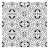 Tribal Stitches All Over Pattern Stencil (10 mil plastic)