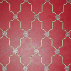 Oriental Trellis Wall Stencil by Jeff Raum