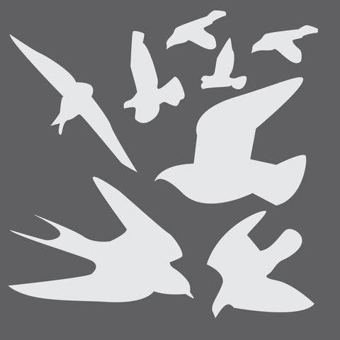 Birds Mini Craft Stencil