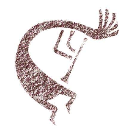 Kokopelli 18 Stencil