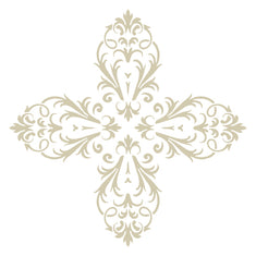 Victorian Baroque Accent Stencil