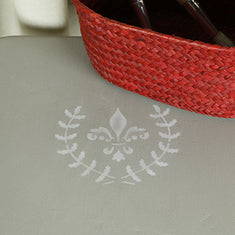 Vintage Fleur De Lis Furniture Stencils