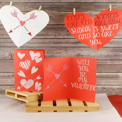 Love Craft Stencil 3pc