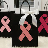 Breast Cancer Awareness Ribbon Craft Stencil