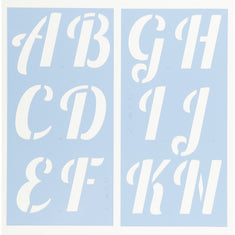 Lobster Letter Stencil Set