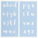 Dahling Letter & Number Stencil Set A-Z Lowercase