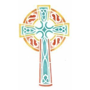 Celtic Cross Stencil