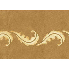 Feather Frieze Border Stencil