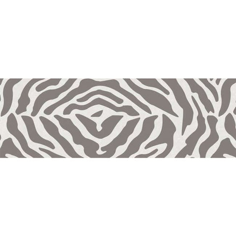 Zebra Print Border Stencil