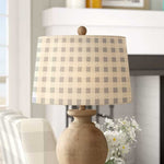 Buffalo Plaid Lamp Shade Stencils