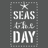 Seas the Day Wall Stencil