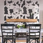 Large Cowhide Print Wall Stencils