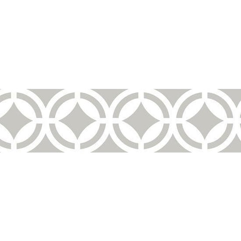 Verona Tile Border Stencil