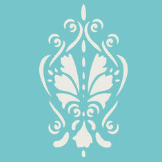 Island Motif Accent Stencil