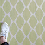 Acacia Ikat Floor Stencils