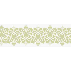 Hillsborough Damask Border Stencil